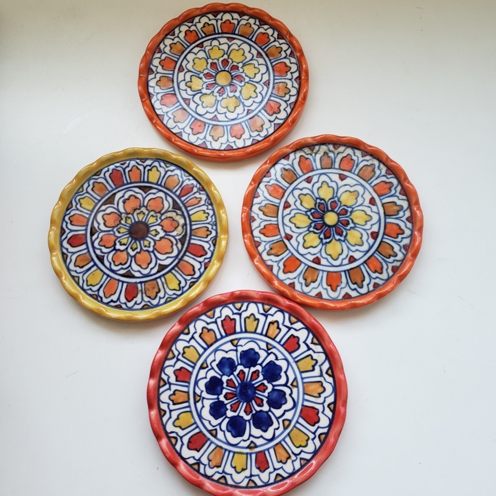 Moroccan style coasters